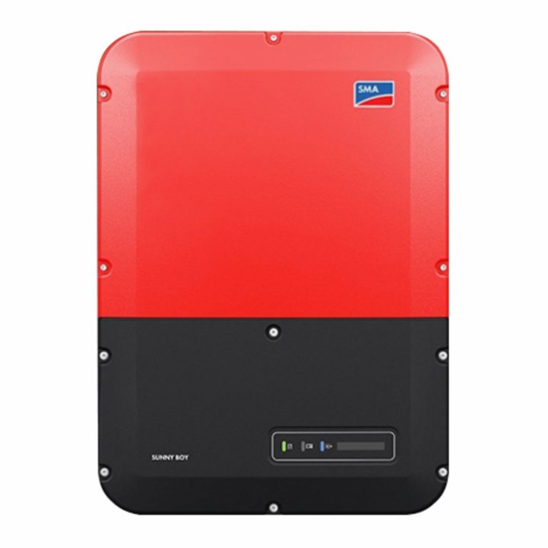 Wall-mounted string inverter (example: SMA)