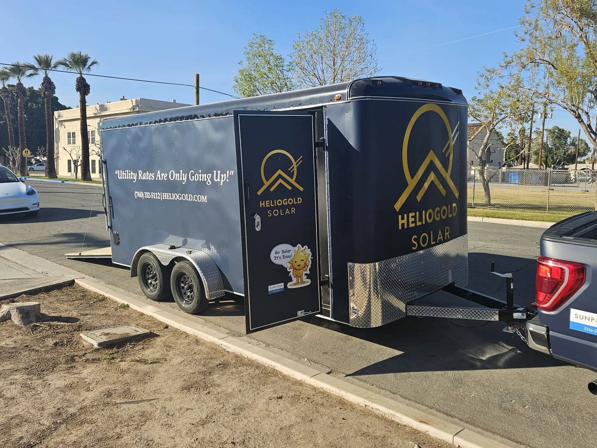 Heliogold solar installation CTA background